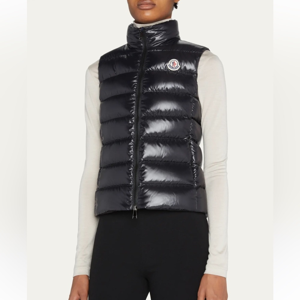 Moncler Ghany Down Vest Black Size 0